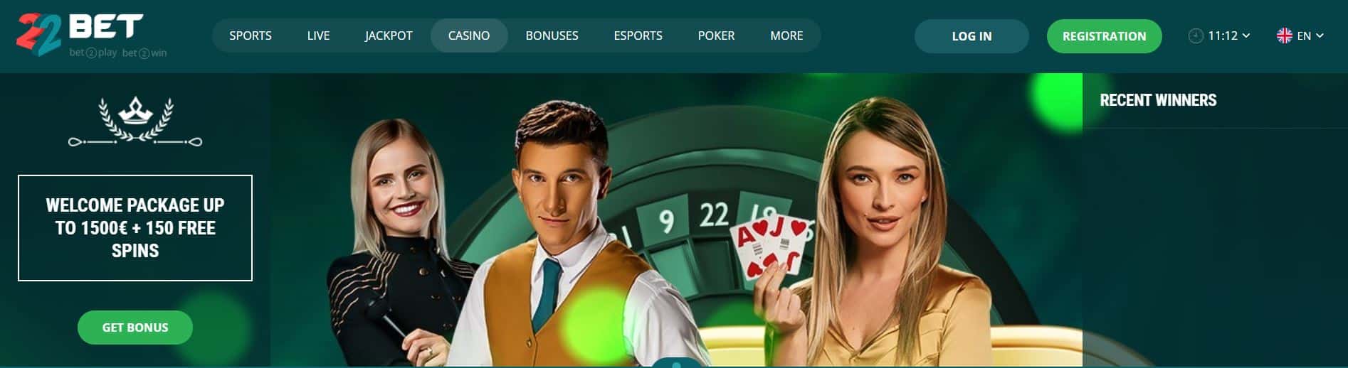 online-casino-v-slovenija-22bet-Casino