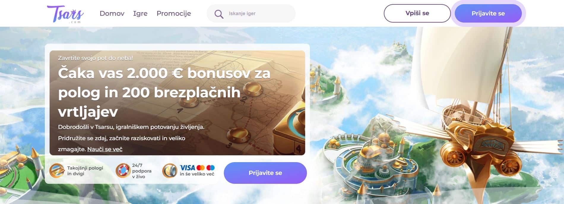 online-casino-v-slovenija-Tsars-Casino